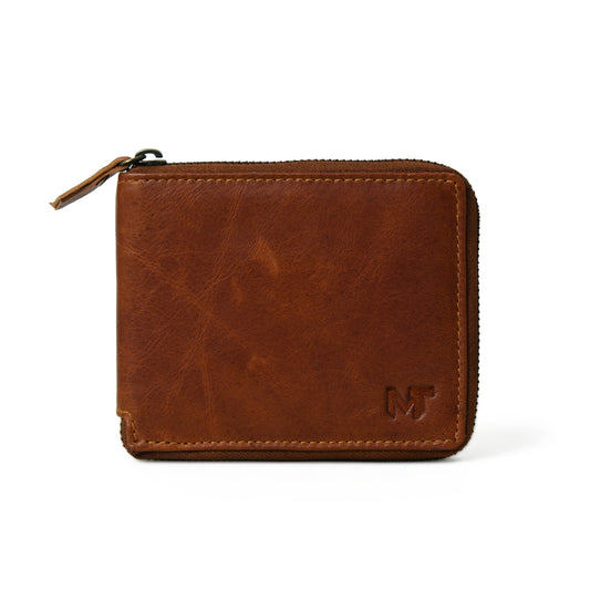 Adams Bi-Fold Wallet- Walnut Brown