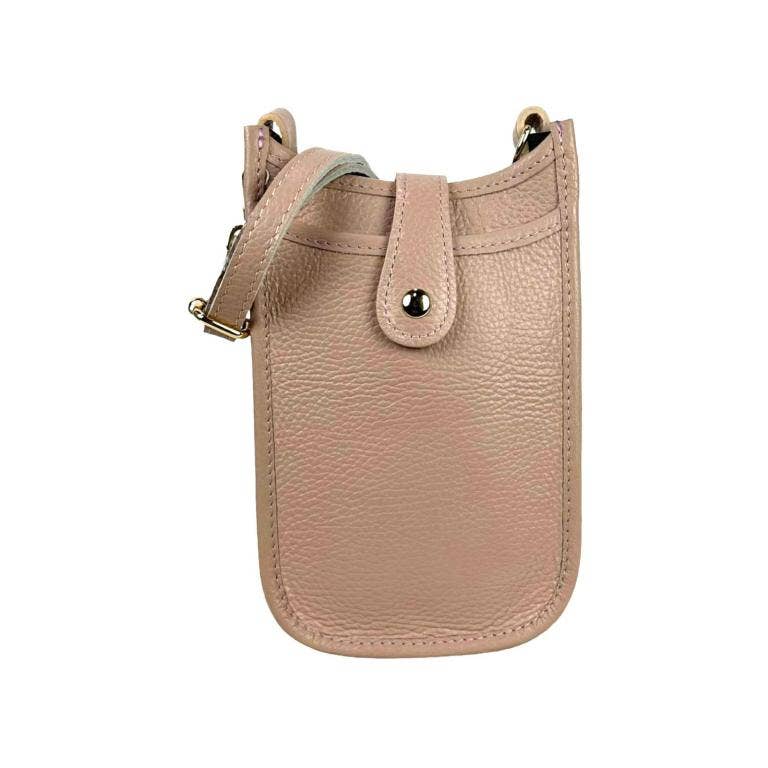 Mini Leather Bag with Front Compartment