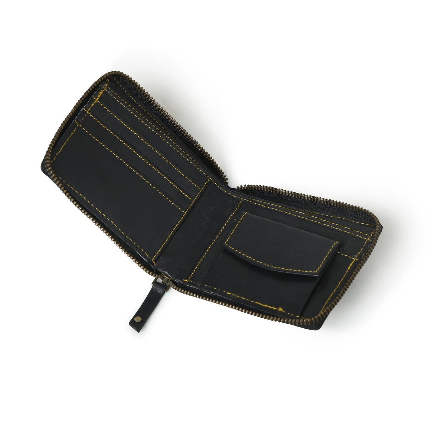 Adams Bi-Fold Wallet- Black